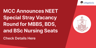 MCC Announces NEET Special Stray Vacancy Round for MBBS, BDS, and BSc Nursing Seats; Check Detailed Schedule Below